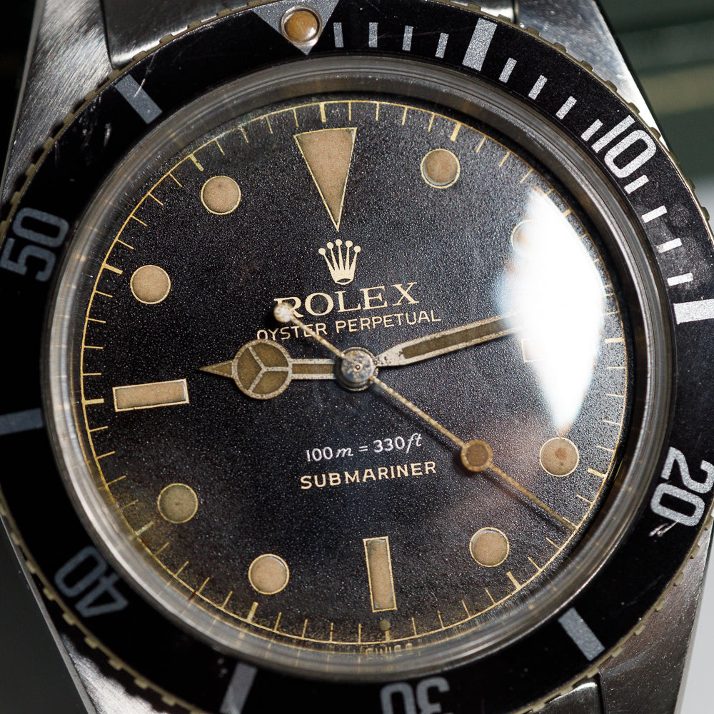 ROLEX SUBMARINER REF. 5508 EXCLAMATION DIAL SOLD – TIMEANAGRAM