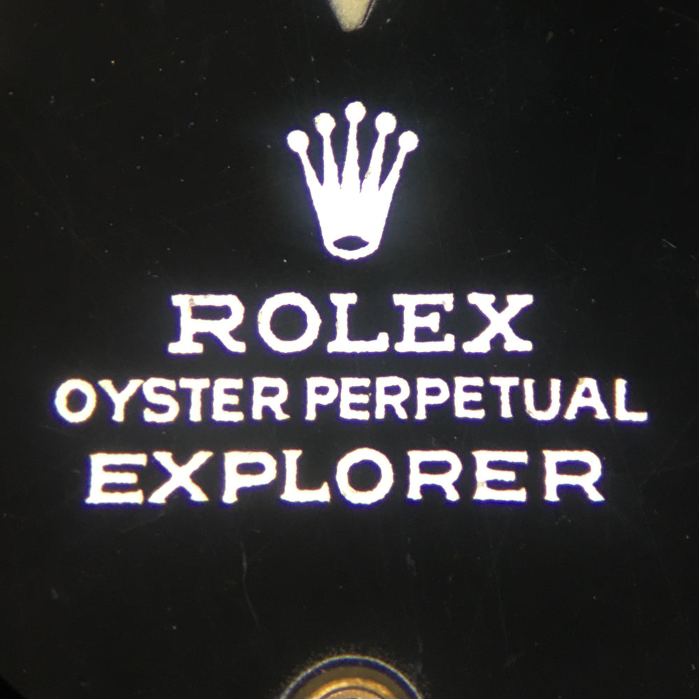 ROLEX EXPLORER Ref.1016 EXCLAMATION Gilt Dial Chapter Ring