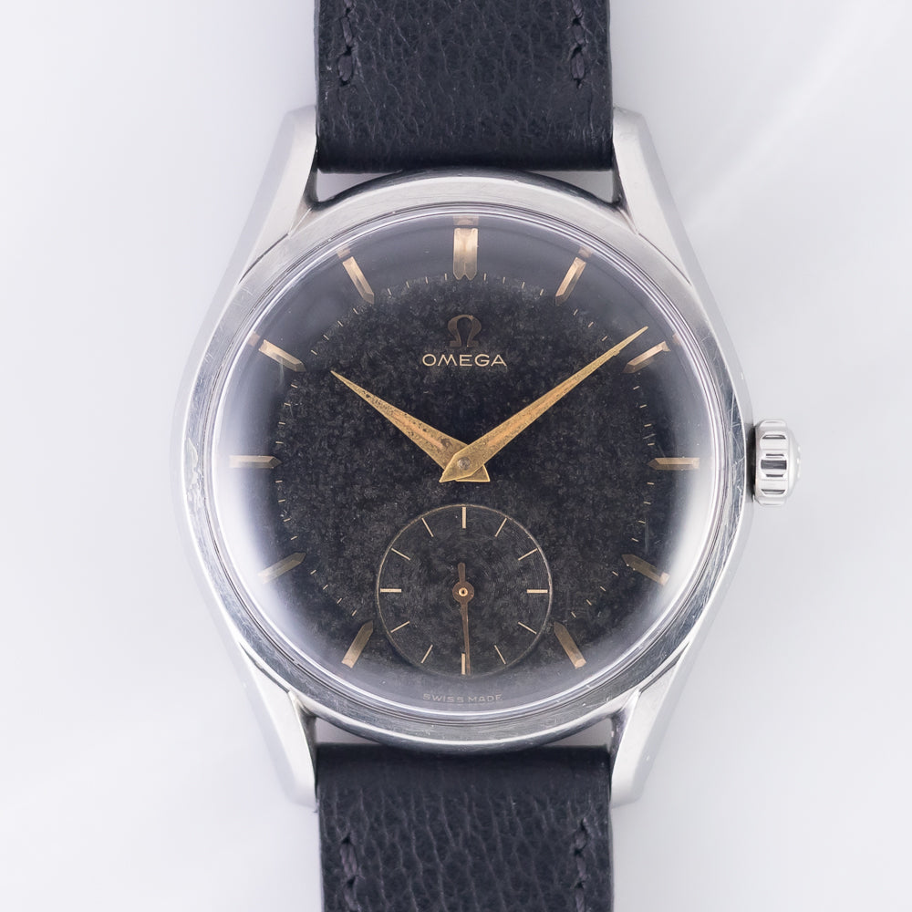 OMEGA Cal.267 Black Gilt Pie Pan Dial Ref.2891
