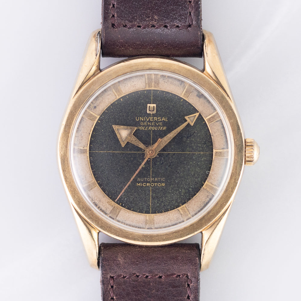 UNIVERSAL GENEVE POLEROUTER broad arrow – TIMEANAGRAM