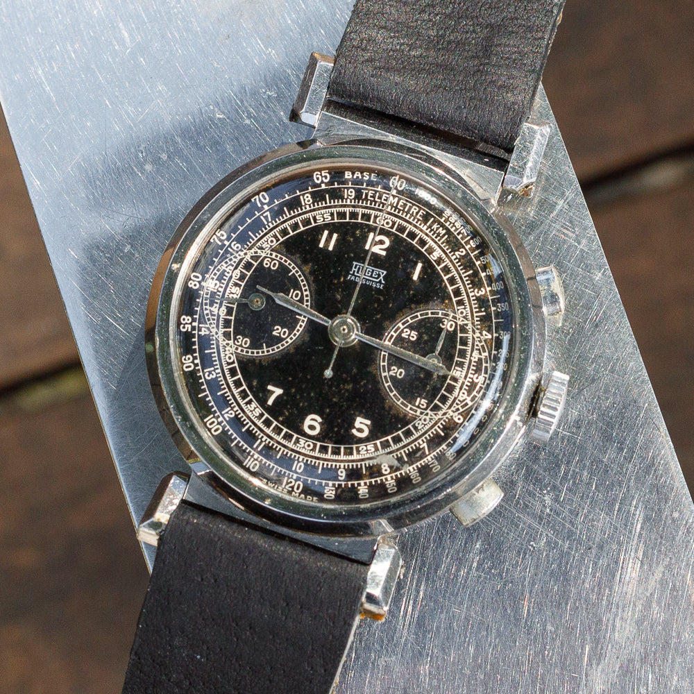 HUGEX Valjoux.22 Chronograph Flexible Lugs