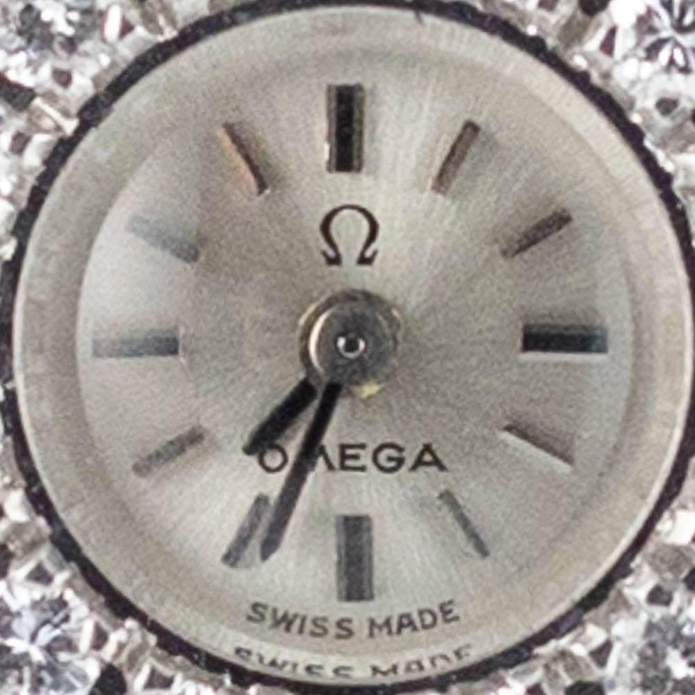 OMEGA Backwind Cal.640 24 Points Diamond