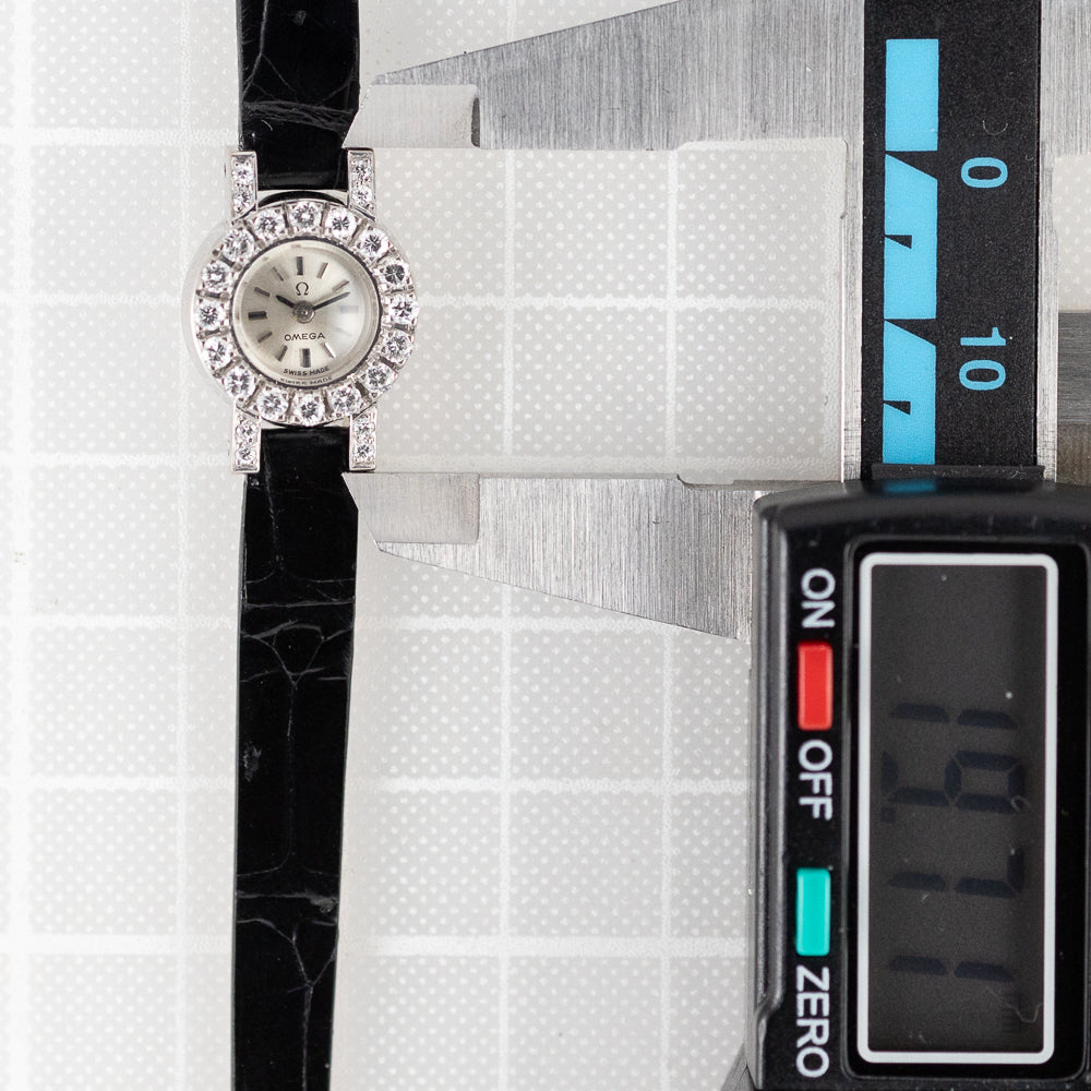 OMEGA Backwind Cal.640 24 Points Diamond