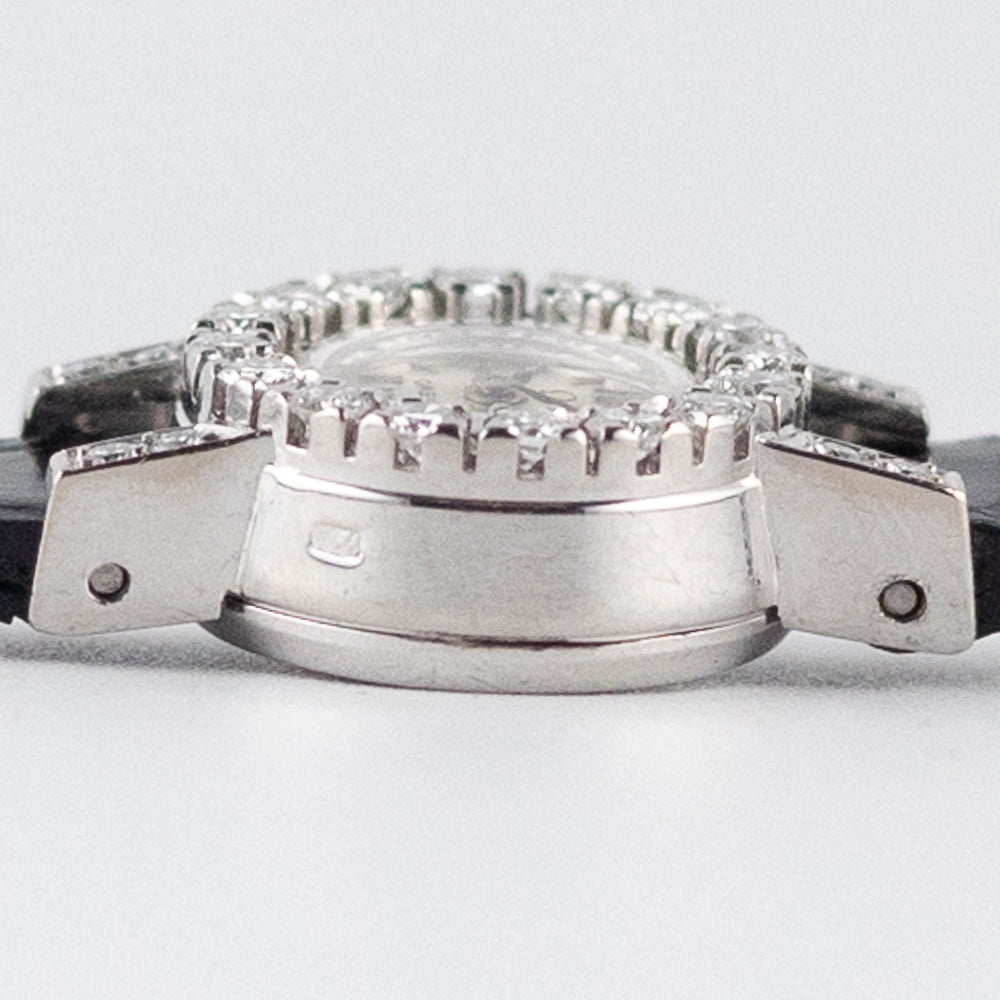 OMEGA Backwind Cal.640 24 Points Diamond