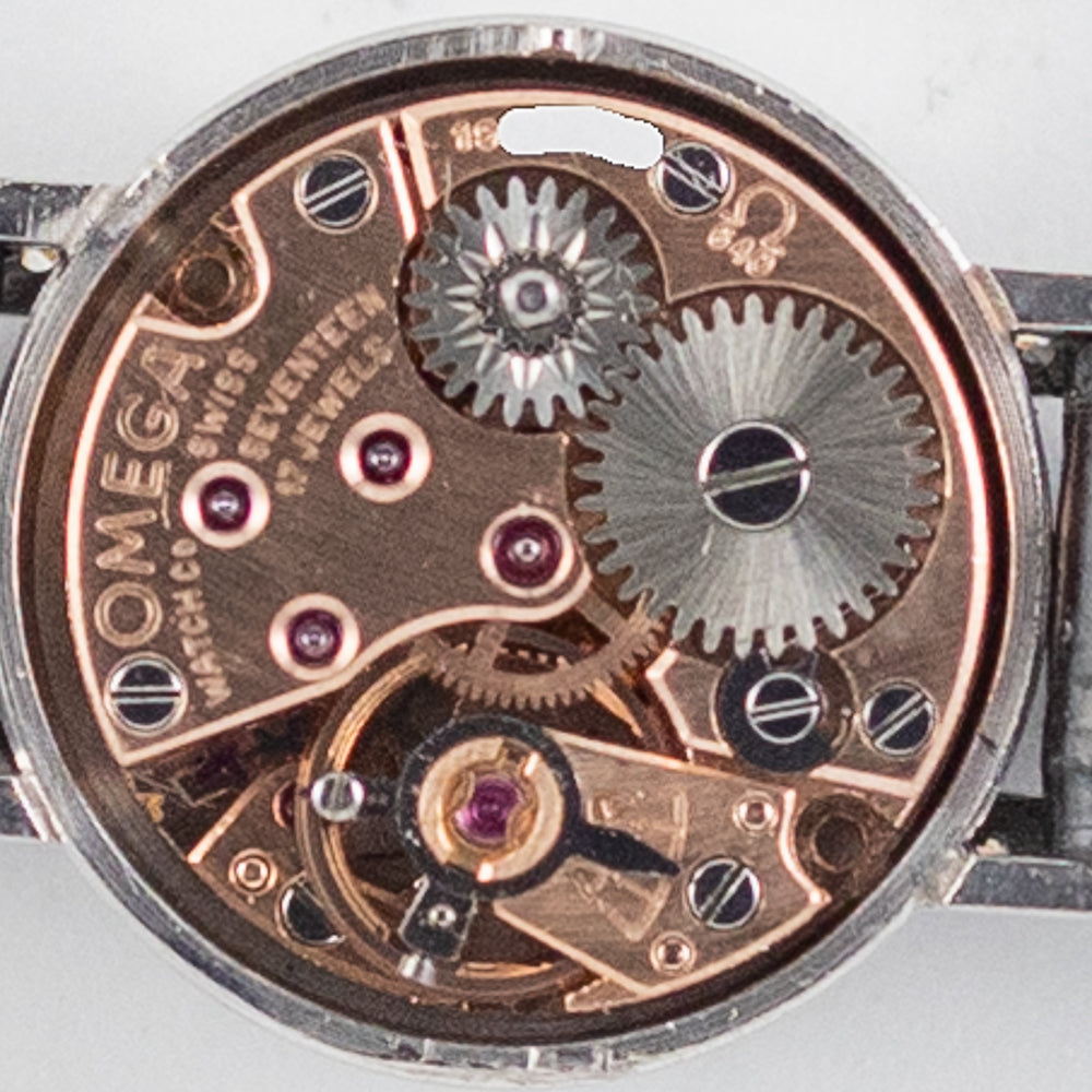 OMEGA Backwind Cal.640 24 Points Diamond