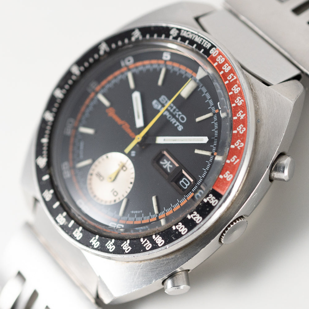 SEIKO COKE 5 SPORTS SPEED TIMER REF.6139-6032