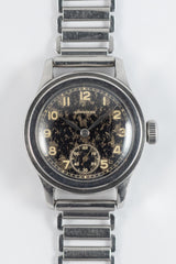 LONGINES Ref.1737 / 3777 Black Gilt Patina Dial Tre Tacche