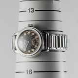 LONGINES Ref.1737 / 3777 Black Gilt Patina Dial Tre Tacche