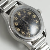 LONGINES Ref.1737 / 3777 Black Gilt Patina Dial Tre Tacche