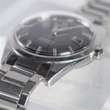 OMEGA 38mm Jumbo Seamaster Black Gilt Dial Ref.2867-2 w.Ref. 7077 Bracelet