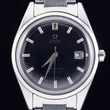 OMEGA 38mm Jumbo Seamaster Black Gilt Dial Ref.2867-2 w.Ref. 7077 Bracelet
