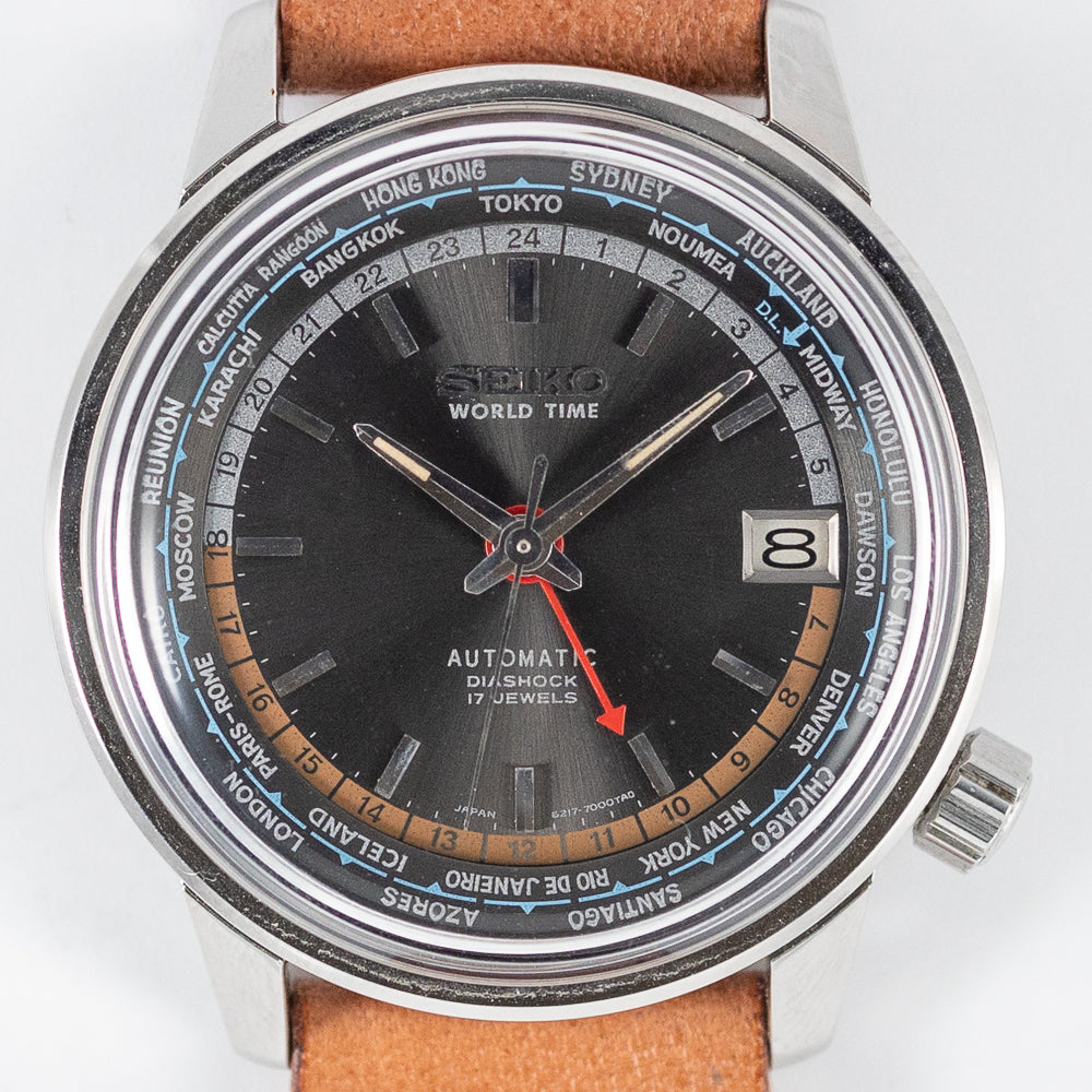 SEIKO WORLD TIME REF.6217-7000
