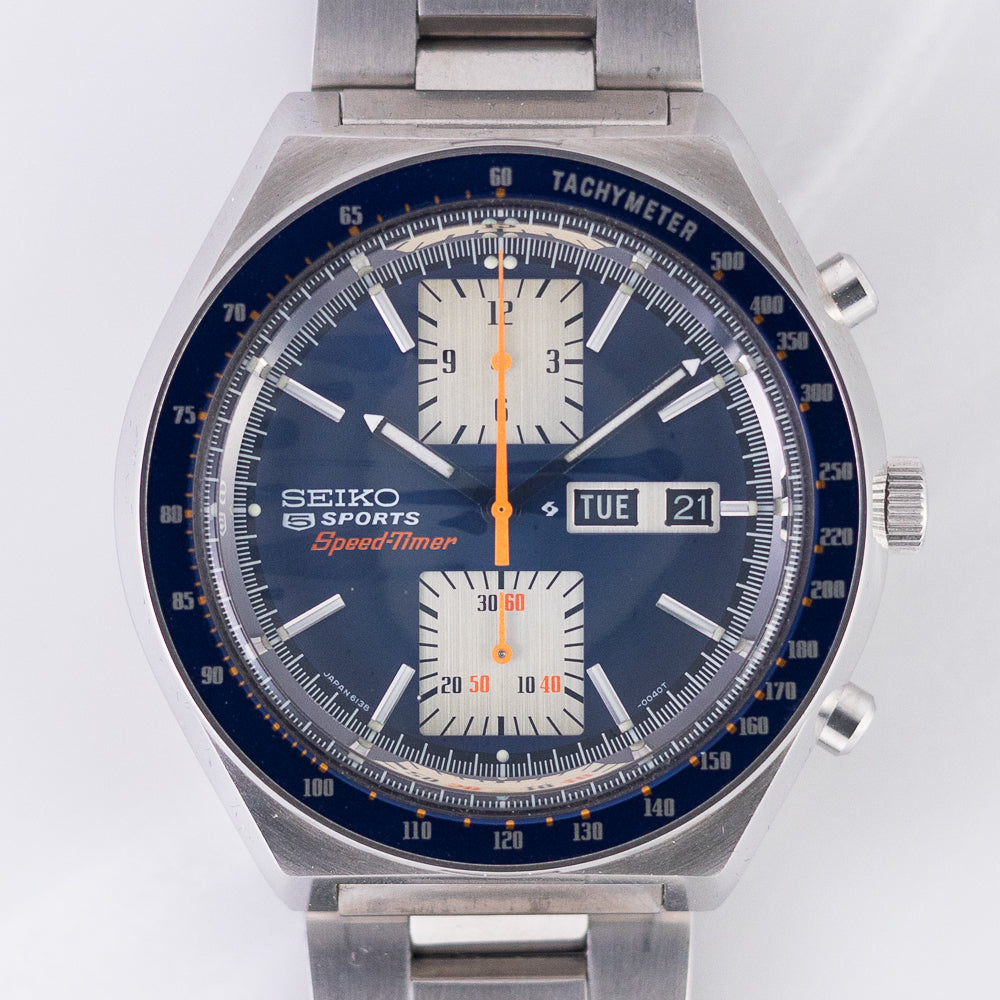SEIKO REF.6138-0030 5 Sports Speed Timer KAKUME NOS with BOX