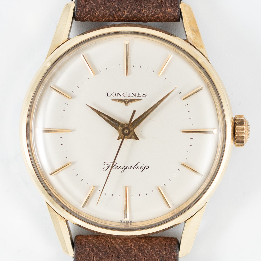 LONGINES Flagship Ref.304 Luminous on the tension ring Extract from the Archives