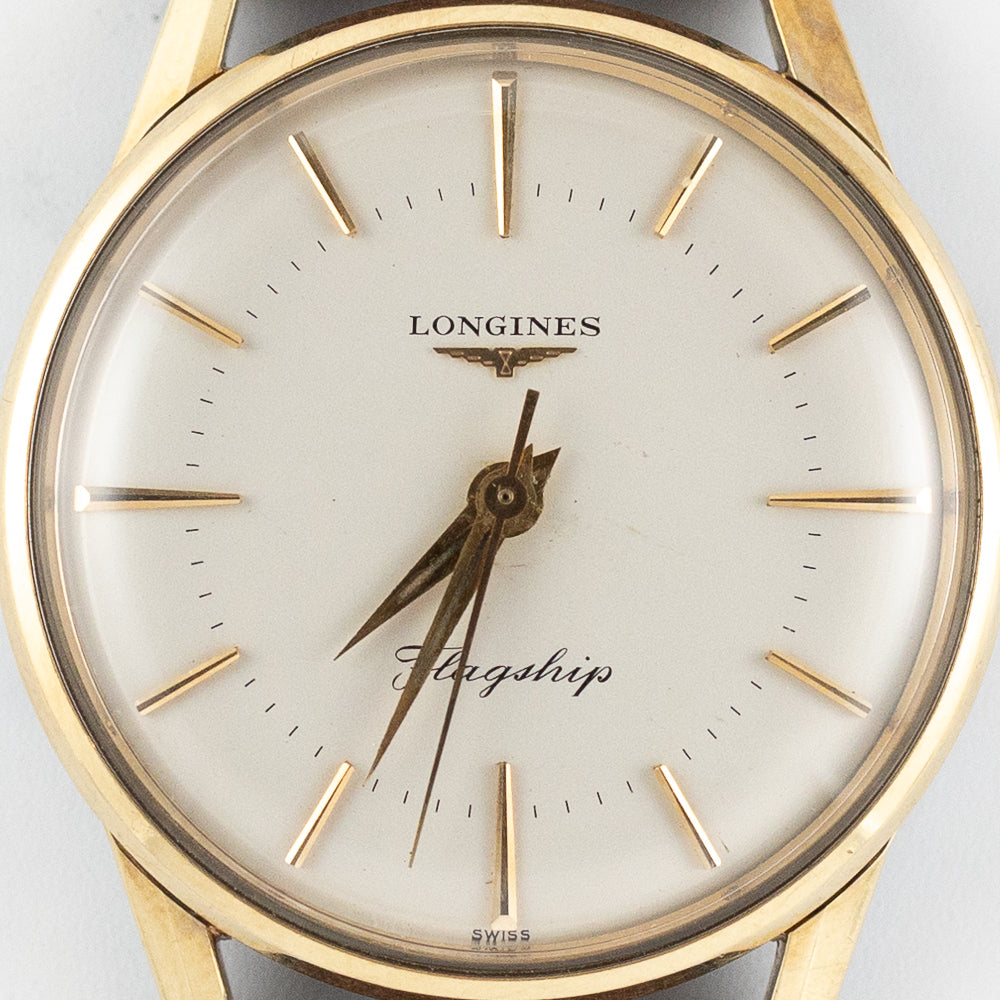 LONGINES Flagship Ref.304 Luminous on the tension ring Extract from the Archives