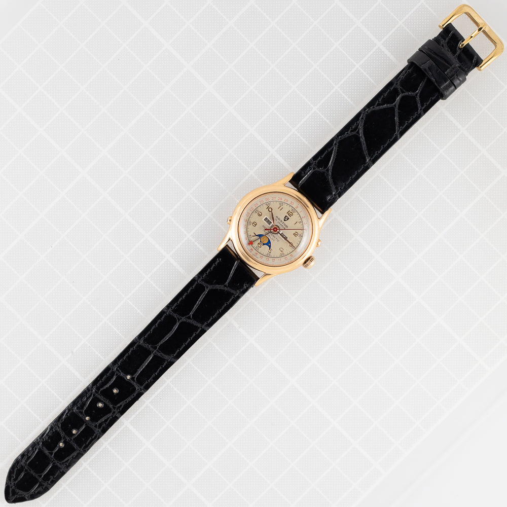 ORATOR Triple Calendar Moonphase Valjoux 89