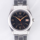 ROLEX OYSTER Black Gilt Ref.6494