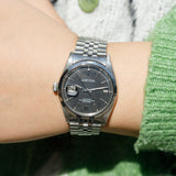 ROLEX DATEJUST Black Matte Ref.1600