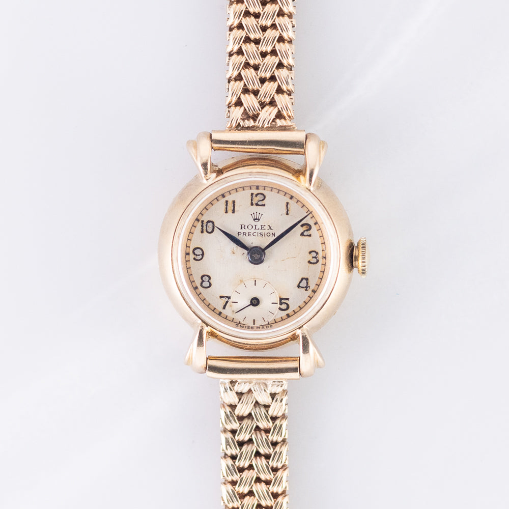 ROLEX PRECISION British Case with Box