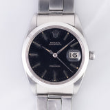 ROLEX OYSTERDATE Ref6694 Black Gilt Dial with Expansion Bracelet
