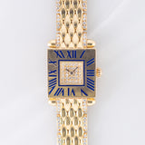 CARTIER SM Tank Obus Quadrant diamonds 18KGold Bracelet