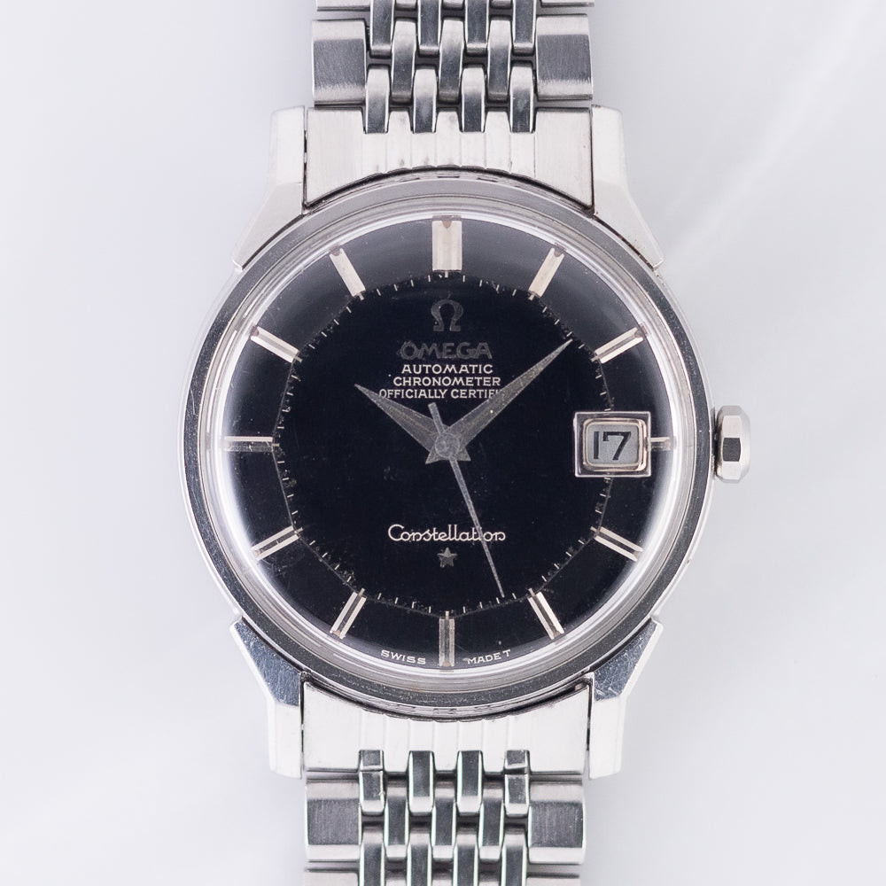 OMEGA Constellation Ref.168.005 Glossy Black Gilt Dial – TIMEANAGRAM