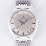 ZENITH Gray Dial Cal.2542 rare Blue Hand