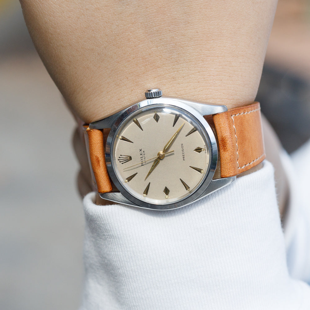ROLEX BIG OYSTER Ref.6424 Debossed Long Coronet