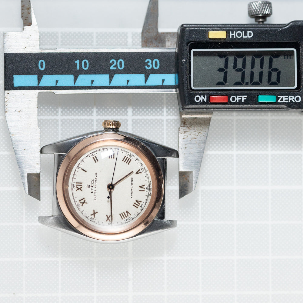 ROLEX BUBBLE BACK Ref.2940 Applied Roman Dial