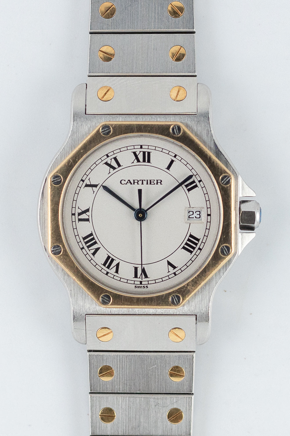 つかぽんさん専用 CARTIER LM SANTOS OCTAGON Ref.187902 – TIMEANAGRAM