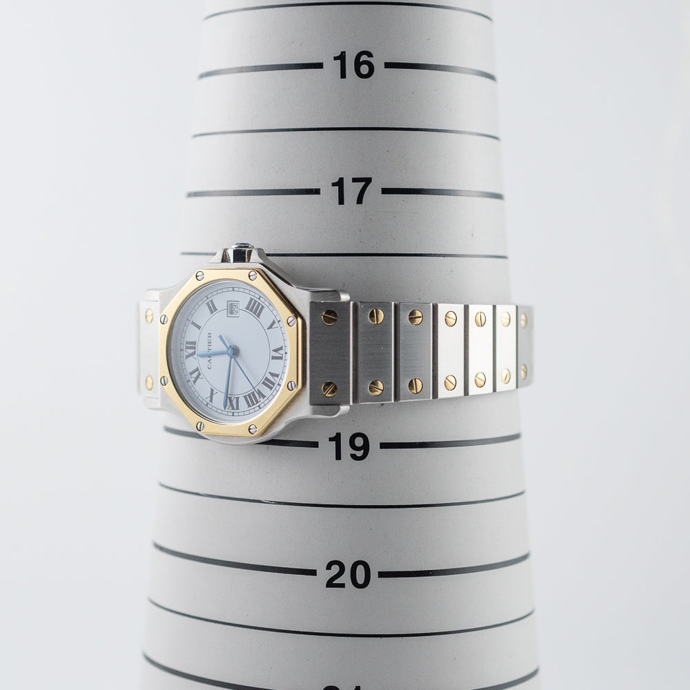 CARTIER LM SANTOS OCTAGON REF.2966 NEW OLD STOCK