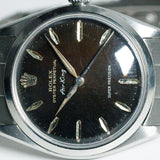 ROLEX Air-King Ref.5500 Black Gilt Tropical Dial