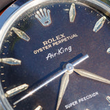 ROLEX Air-King Ref.5500 Black Gilt Tropical Dial