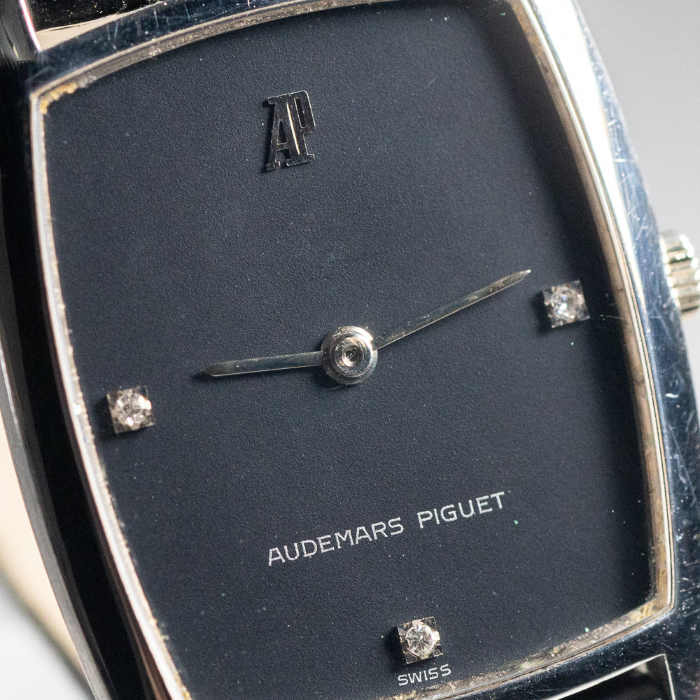 AUDEMARS PIGUET Black Dial 3 Point Diamond