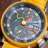 Alain Silberstein Krono Bauhaus Alligator with BOX