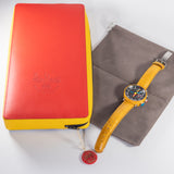 Alain Silberstein Krono Bauhaus Alligator with BOX