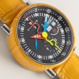 Alain Silberstein Krono Bauhaus Alligator with BOX