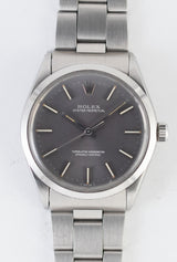 ROLEX OYSTER PERPETUAL Ref.1002 Grey Dial With BOX and Paper, Tag
