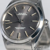 ROLEX OYSTER PERPETUAL Ref.1002 Grey Dial With BOX and Paper, Tag