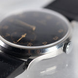 OMEGA Oversize 37.5mm Black Gilt dial Cal.26.5SOB