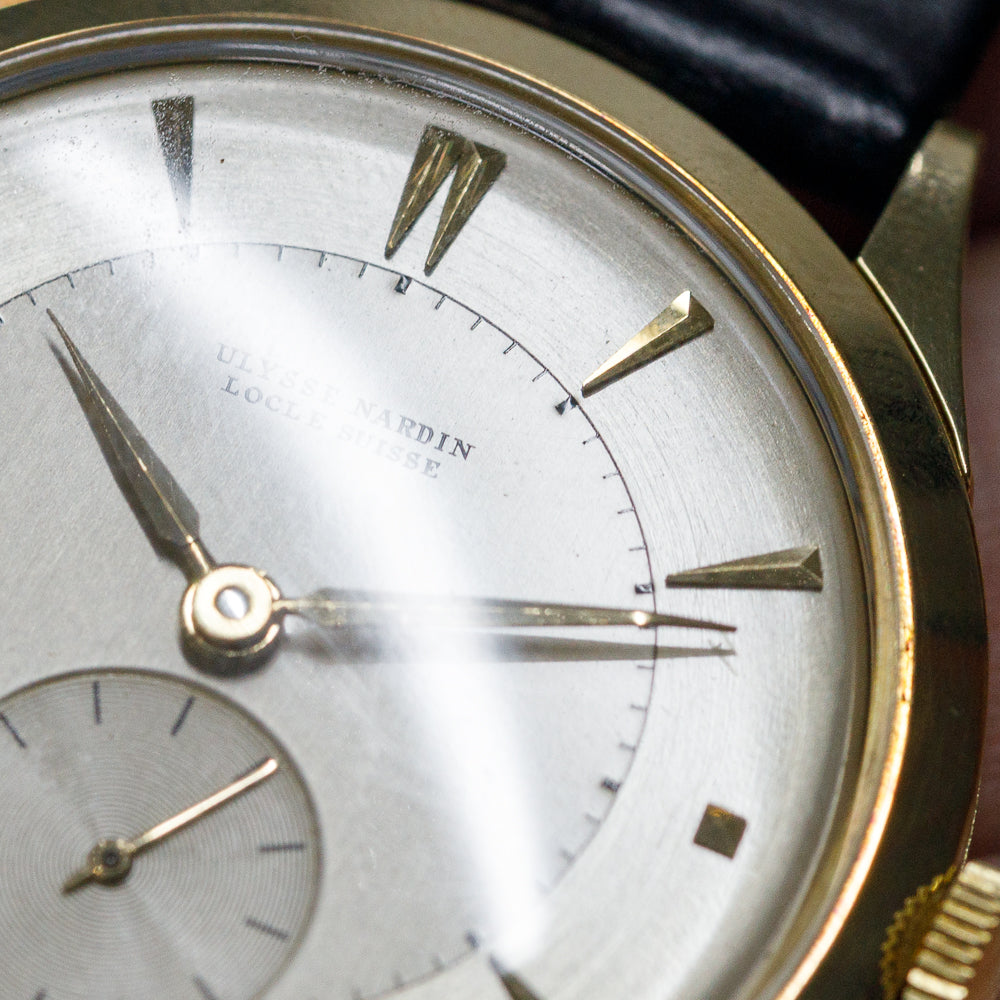ULYSSE NARDIN Calatrava 14K Yellow Gold