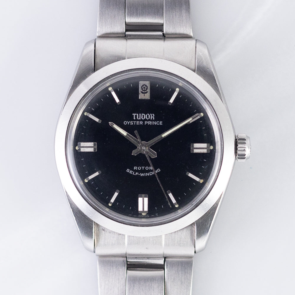 TUDOR OYSTER PRINCE Black Mirror Plank Dial Ref.7995 – TIMEANAGRAM
