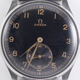 OMEGA Oversize 37.5mm Black Gilt dial Cal.26.5SOB