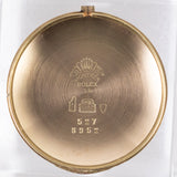 ROLEX Metropolitan Chronometer Black Gilt Dial Ref.8952