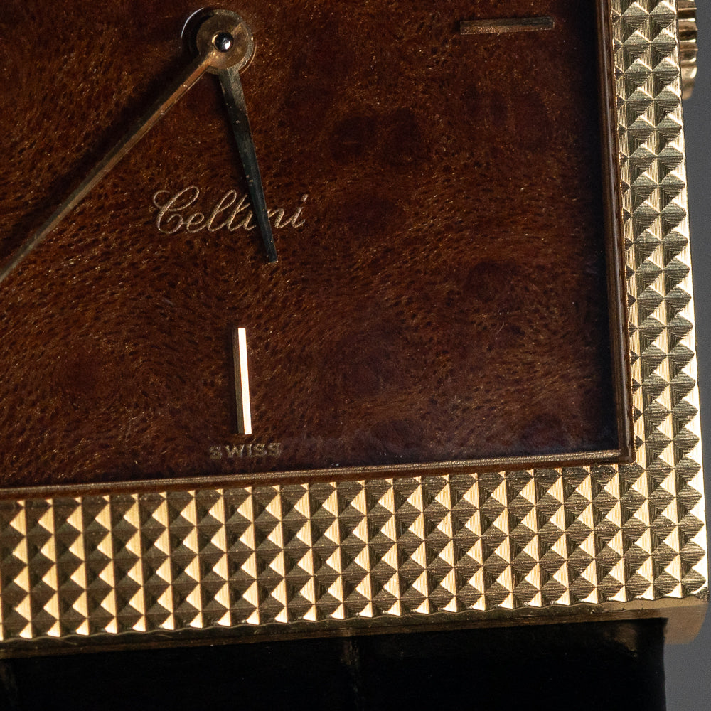 ROLEX Cellini Burlwood Dial Ref.4127
