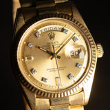 ROLEX DAY-DATE Ref.1803G 10 Point Diamond