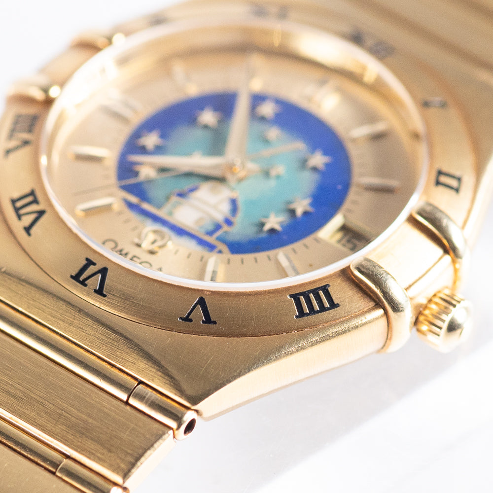 OMEGA Constellation Manhattan “Observatory” Cloisonné Enamel Dial Limited & Numbered Edition of 50 Pieces w.Fullset