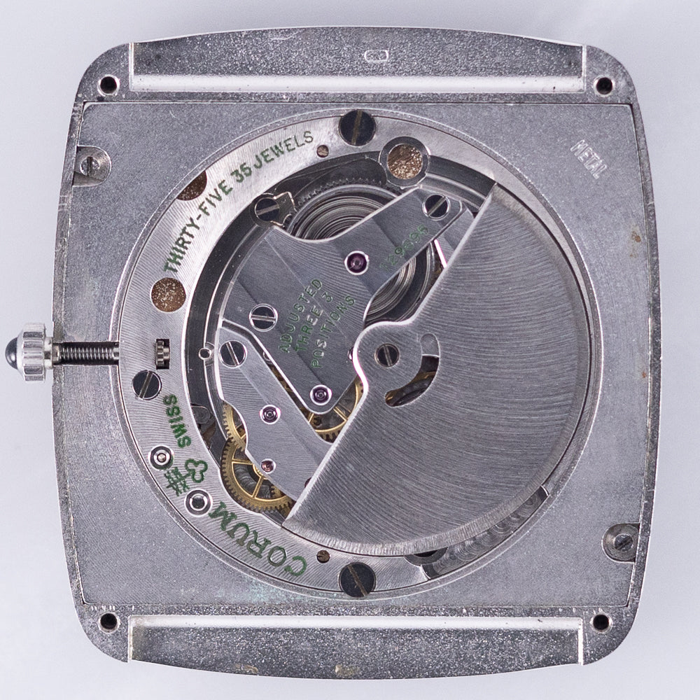 CORUM Ref.58301 Jumbo 18K White Gold Automatic 35 Jewels Cal.37 w.BOX