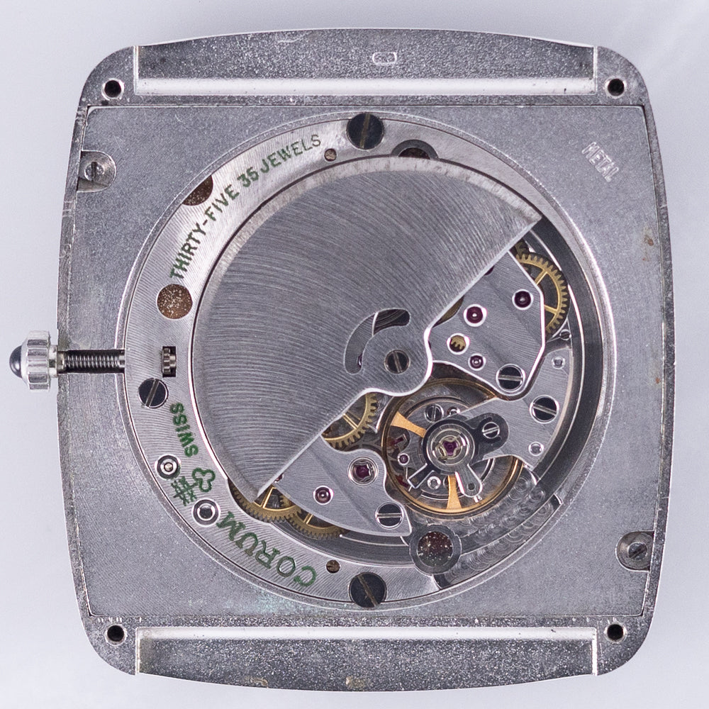 CORUM Ref.58301 Jumbo 18K White Gold Automatic 35 Jewels Cal.37 w.BOX