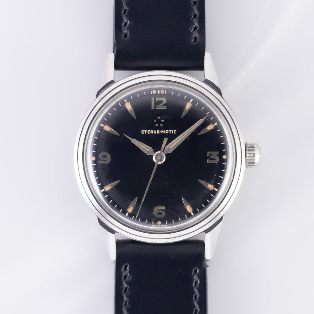 ETERNA Midsize Cal.1411U Black Gilt Dial